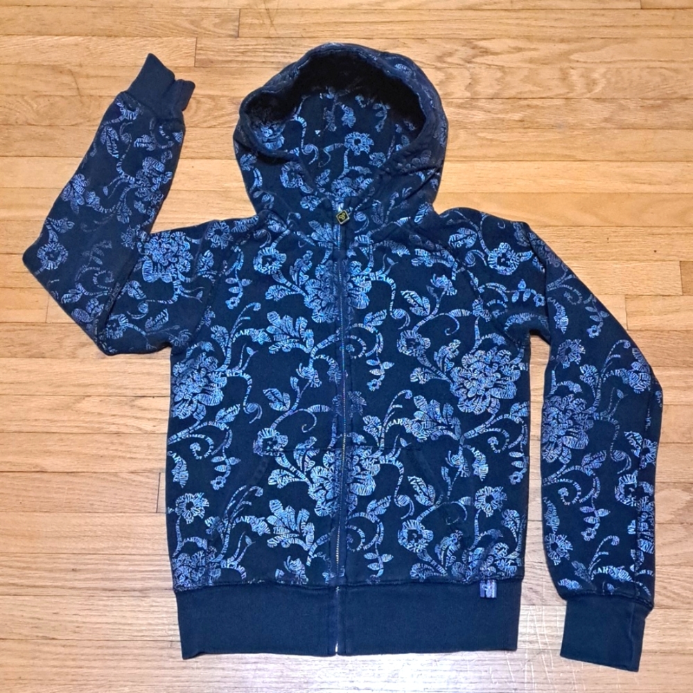 TNA Hooded Zip Up Sweater